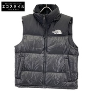 The North Face Black Nuptse Hybrid Down Ball 羽絨背心，L 碼
