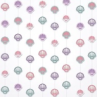 KatchOn, Seashell Banner Garland - 6.5 Feet, 8 Strings | Seashell Under The Sea Garland, Under The S