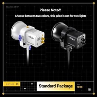 SIDANDE แฟลชวิดีโอไฟ LED 100W 200Wสองสี2500K-6500K ชุดไฟถ่ายภาพต่อออกสำหรับการถ่ายทอดสดในสตูดิโอ