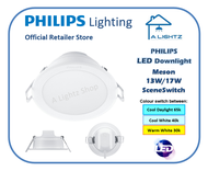 Philips Meson SceneSwitch LED Downlight 3 Tones 9W 13W 17W