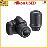 FromJapan[USED]Nikon Digital SLR Camera D3000 Double Zoom Kit D3000WZ