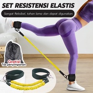 HTD SPORT Resistance Bands Yoga One Set Power Resistance Set Tali Pembantu Fitness Gym Power