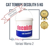 New Decolith Cat Tembok 5 Kg Variasi Warna 2 Ready Semua Warna