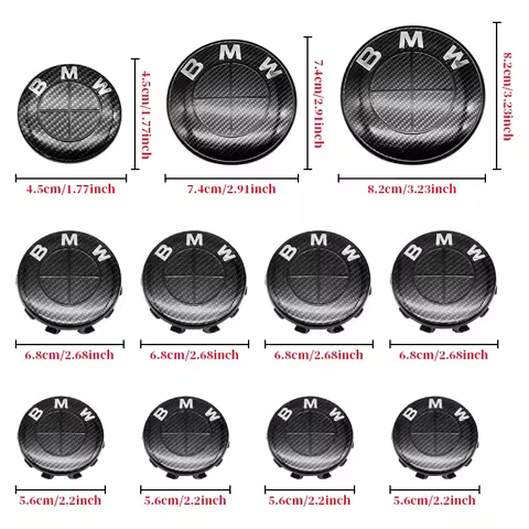 7Pcs wheel hub center cap For BMWX5E70 E30 X3G01 F40 X3F25 X5F25 F36 X5F15 G21 X1F48 X3E83 X1E84 F07