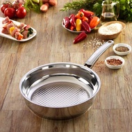 Fissler Crispy Steelux Premium Stainless Steel Pan 28cm