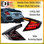 Honda Civic FC 2016 2017 2018 2019 2020 2021 V8 Mugen Style led tail lamp light Lampu Belakang