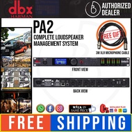 [ORIGINAL] dbx Driverack PA2 Complete Loudspeaker Management System with FREE XLR Microphone Cable