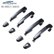 New 4PCS Car Door Handle Rear & Front For Toyota 2007-2011 Yaris Exterior 69211-AA010 69211AA010 692