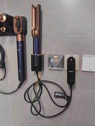 Dyson 直發夾收纳架免打孔挂架 (白色)