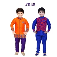 [AMBER] 2-7T koko Set Shirt Boys'koko | Muslim Eid Clothes 2025 FK38