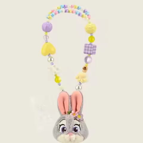 Genuine Potdemiel Phone Chain Charm Pendant Cute Plush Lotso Winnie The Pooh Key Bag Hanging Decorat