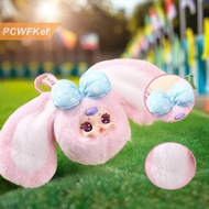 【PCWFKef】 Dễ thương mm sữa kẹo thỏ thế hệ thứ hai loạt mù Hộp búp bê sang trọng Móc khóa ba lô mặt d