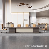 Training Table Combination Long Strip Large Meeting Table Modern Simple Desk Chair Conference Table 