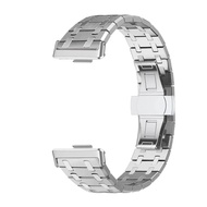 Luxury Stainless Steel Strap For Huawei Watch Fit 4 Pro สาย Metal Quick Fit Bracelet สายคล้องลายผีเส