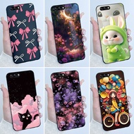 For ASUS Zenfone 4 ZE554KL Z01KD Z01KDA Z01KS Case Luxury Cute Love Rabbit Funny Black Soft Silicone