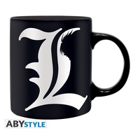 ABYStyle [ลิขสิทธิ์แท้ พร้อมส่ง] แก้วน้ำ แก้วมัคเซรามิค Death Note Mug เดธ โน๊ต - แอล L & Ruled 320m