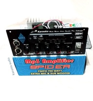 Modul Kit Amplifier MP3 +MIC &Subwoofer PMPO 750W