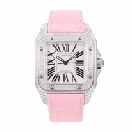 Cartier Cartier Watch Female Santos Square Diamond Fully Automatic Mechanical Female Watch W20126X8