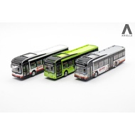 【Fast shipping】singapore bus toy Yixin Model-1/110 Singapore Bus-SMRT-Mann A22