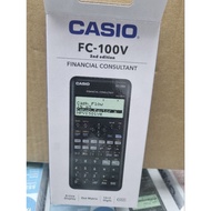Casio FC-100V Financial Calculator – 4-Line Display