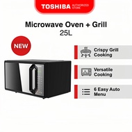 SG Stock Toshiba 25L 2in 1 Grill + Microwave Oven MM-EG25PE(BM)