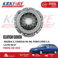 KRKFire Clutch Cover for Mazda 2, Familia 96-98, Ford Lynx 1.3, 1.6 1999-2002 8" H606-16-410