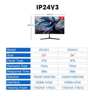 ✴㍿▨Nvision IP24V3 /QD27TNS 27" 75hz 1920x1080 FHD Gaming Curved Monitor PC monitor Gaming Monitor