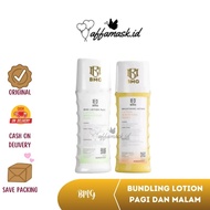 PUTIH Bmg MORNING AND NIGHT LOTION BMG PACKAGE DAY AND NIGHT LOTION BMG YELLOW LOTION AND WHITE LOTI