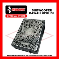 MOHAWK Car Audio M1-SERIES 10 Inch Active Subwoofer I Subwoofer Bawah Kerusi I 540W  - 25M1-10AS