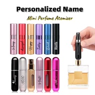 [SG FREE DELIVERY🚚]Personalized With Name Mini Refillable Perfume Atomizer 5ML 8ML15ML Perfume Bottl