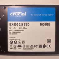 Crucial BX500 1TB 2.5" SATA SSD