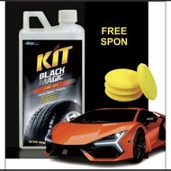 Tire polish KIT, tire polish, car and motorbike body polish