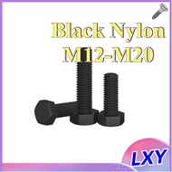 Black Nylon Allen Screw Plastic Screw Insulated Hex Head Screw Plastic Bolt Screw M12/M14/M16/M18/M2