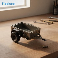 [Koolsoo] RC Utility Trailer No Damage Install Miniature Tow Trailer Simulation Design
