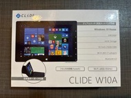 日本Clide 10.1 寸 MS Windows 10 平板電腦 全新！包磁石鍵盤！可當作廣告機使用，支持USB充電，性價比超高