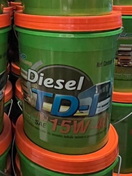 น้ำมันเครื่องบางจากทีดี -1 #15W-40 #20W-50 API: CF-4 สำหรับเครื่องยนต์ดีเซล ขนาด 18 ลิตร TD1 15W-4