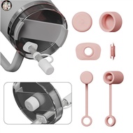 IP Silicone Straw Cover Cap Reusable Leak-Proof Straw Stopper for Stanley Cup 40oz/ 30oz Cups Straws