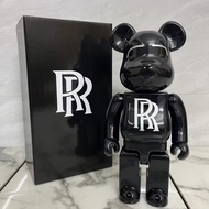 Bearbrick Rolls-Royce 400% 28 cm Be@rbrick Gear Jiont ABS  Gift Toy Collections