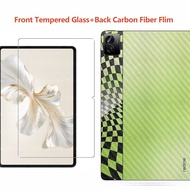 Soft Back Carbon Fiber Film For Realme X 10.95 Pad 2 11.5 Pad 10.4 Mini 8.7 inch Ultra Thin Clear Tempered Glass Front Screen Protector