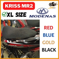 Modenas MR2 SEAT NET XL SIZE BLACK / BLUE / RED / GOLD MOTOR SEAT NET SARUNG JARING HIGH AND GOOD QU