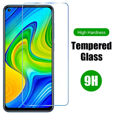 9H Tempered Glass For Xiaomi Redmi Note 10 Pro Max 10S 9S 9T 8T 5G Protective Glass For Redmi Note 5