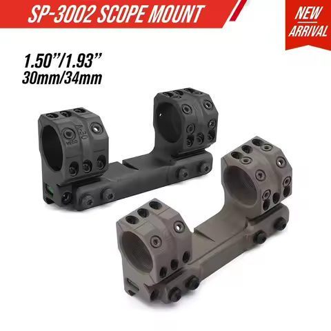 2025 New SP-3002 SP-4002 Solid Mount 30/34mm 0MIL 0MOA 1.50/1.93 inch Height Scope Mount with Surfac