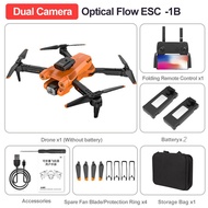 P12 Pro Max 4K HD Kamera Dua Sudut Lebar Elakkan Halangan Kawalan Jauh Drone Aliran Optik Drone Kedu