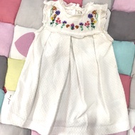 Next UK baby white dress