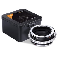 K&F Concept PK/DA to FX Adapter, Manual Lens Mount Adapter with Aperture Control Ring for Pentax K A