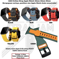 Uag Civilian Strap Apple Watch 42Mm 44Mm 45Mm - Rubber Sport Strap