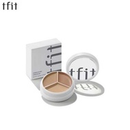 TFIT concealer tri-color concealer covers dark circles spots acne marks 三色遮瑕膏 遮瑕盘 干皮‘遮瑕膏’