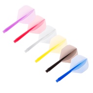 3PCS Plastic 2BA Dart Shaft With Dart Flight For House Dart Practice Dart flight Integrated Plastic 