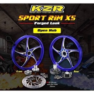 Kozi KZR Sport Rim X-5 FG511 Open Hub Y15ZR/RS150/SYM VF3i