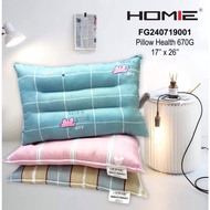 HOMIE Pillow Health with Curve 670g (17" x 26")